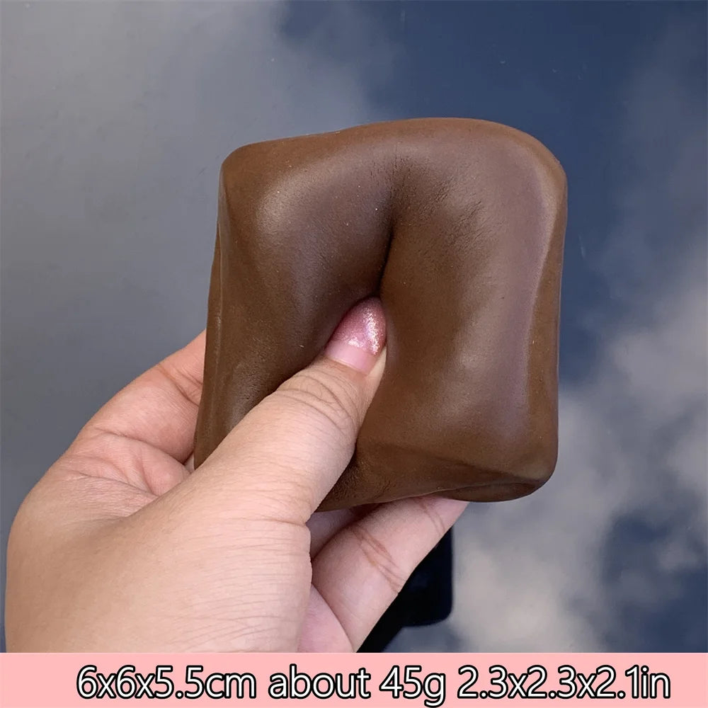 Pain moelleux et plaquette squishy très agréable