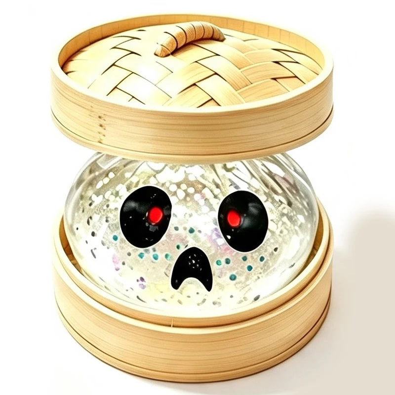 Squishy dumpling d'halloween