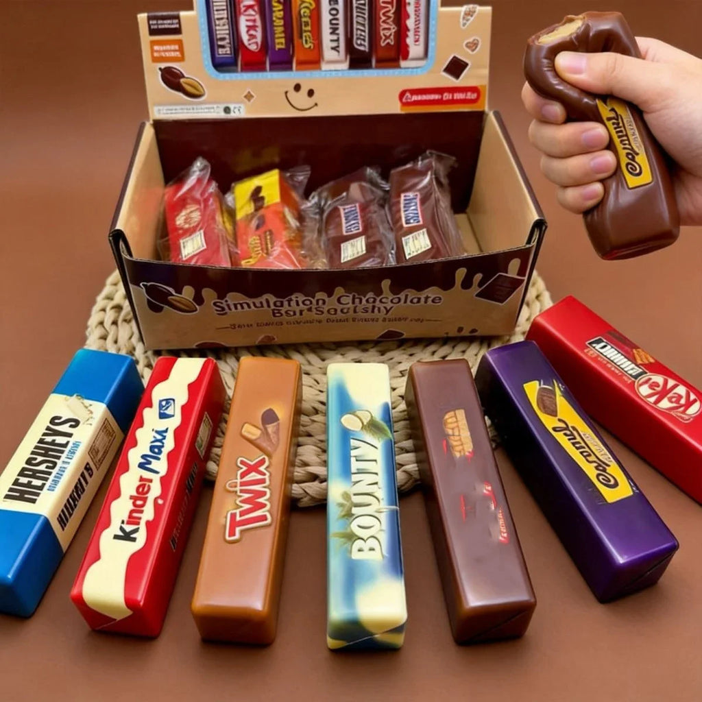 Barre chocolaté squishy