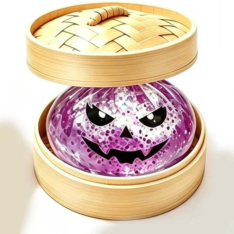 Squishy dumpling d'halloween