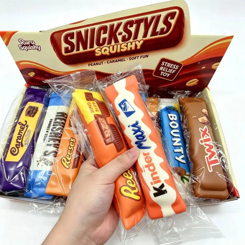 Barre chocolaté squishy