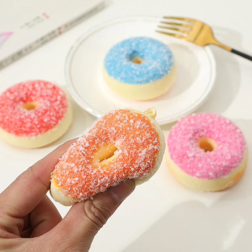 Squishy donuts anti-stress, plusieurs couleurs diponibles.