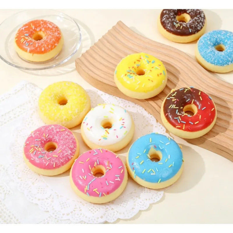 Squishy donuts anti-stress, plusieurs couleurs diponibles.