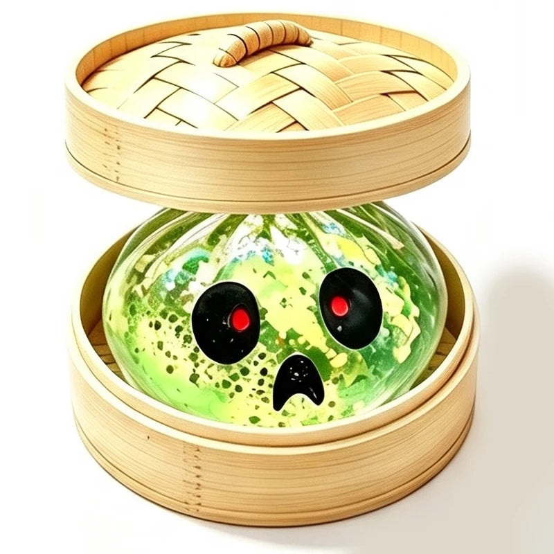 Squishy dumpling d'halloween