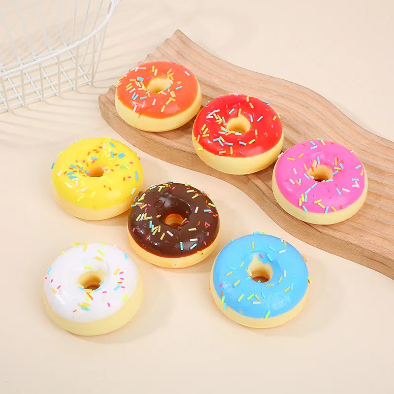 Squishy donuts anti-stress, plusieurs couleurs diponibles.