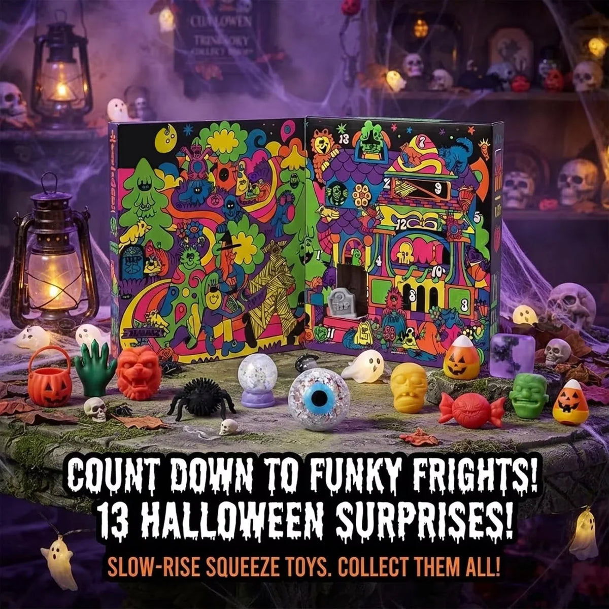 Squishy Halloween sous forme de calendrier