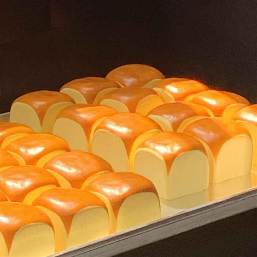 Pain moelleux et plaquette squishy très agréable