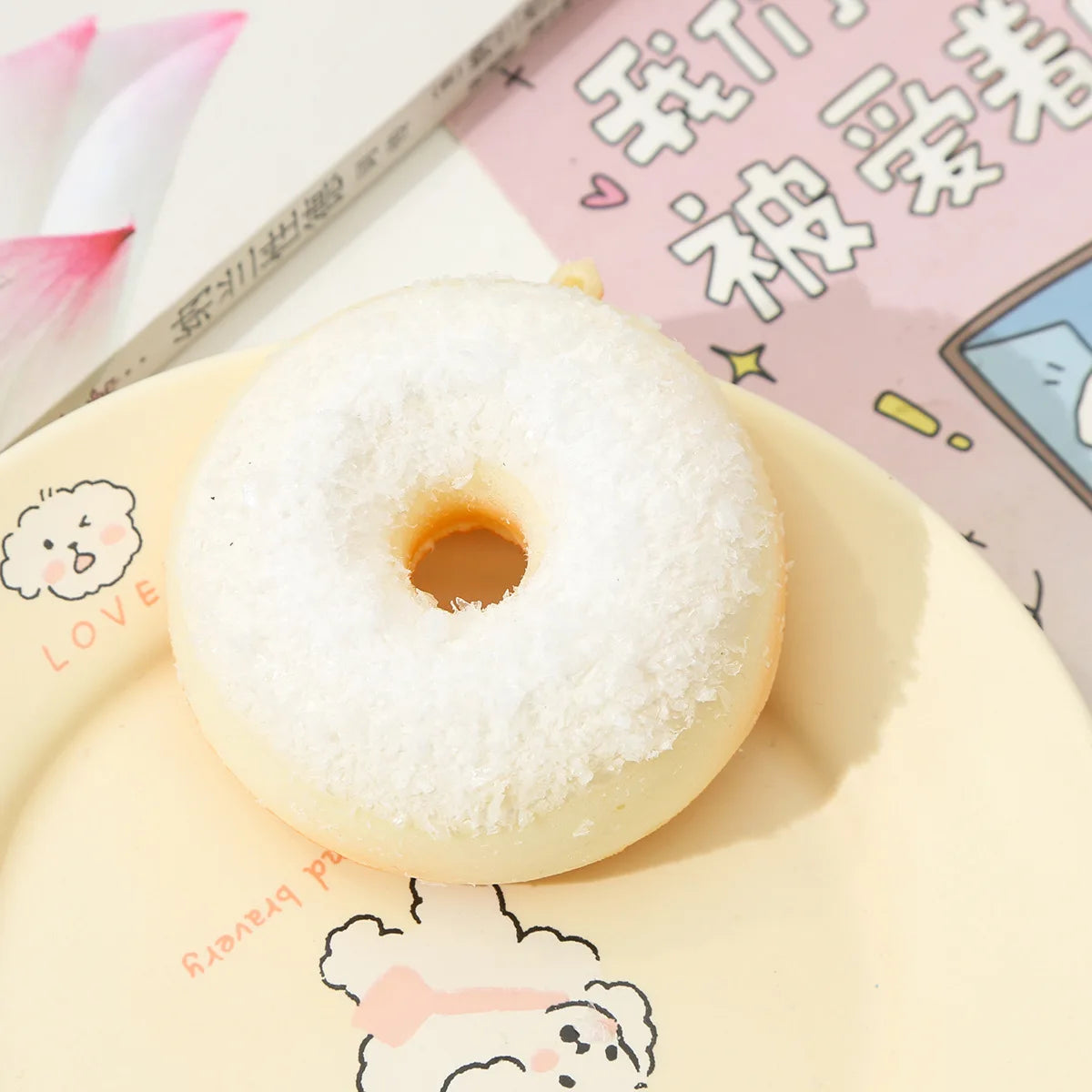 Squishy donuts anti-stress, plusieurs couleurs diponibles.