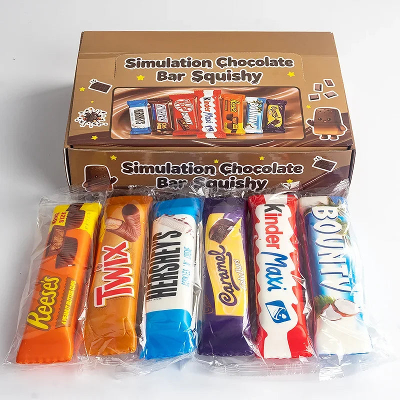 Barre chocolaté squishy