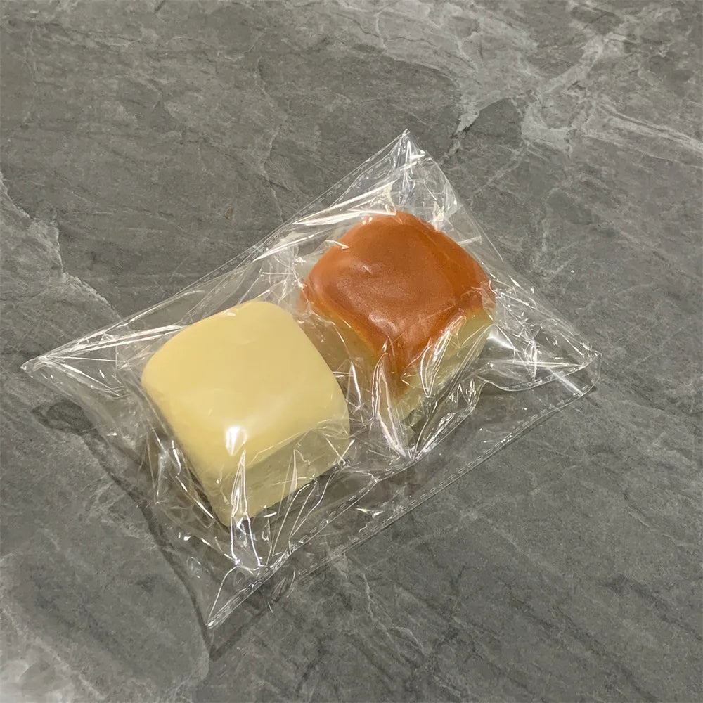 Pain moelleux et plaquette squishy très agréable