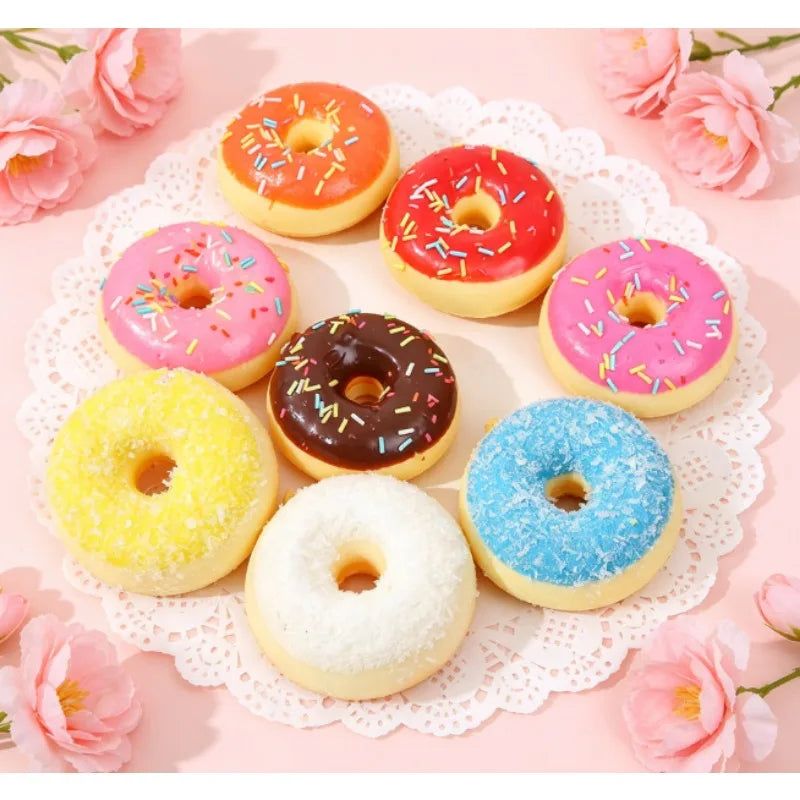 Squishy donuts anti-stress, plusieurs couleurs diponibles.