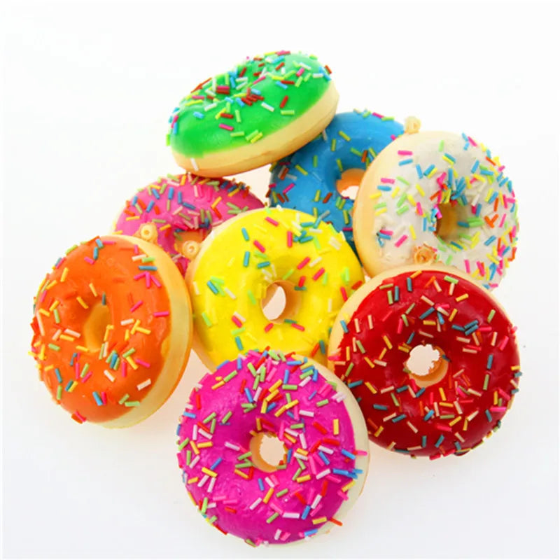 Squishy donuts anti-stress, plusieurs couleurs diponibles.